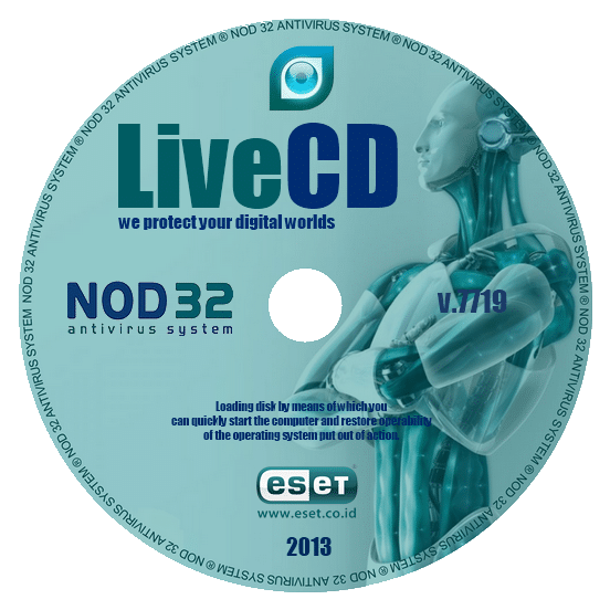 скачать бесплатно LiveCD ESET NOD32 