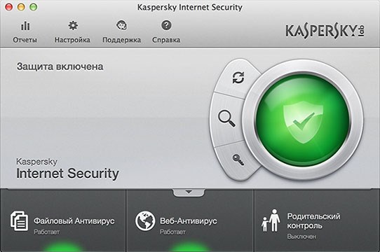 Kaspersky Internet Security скрин